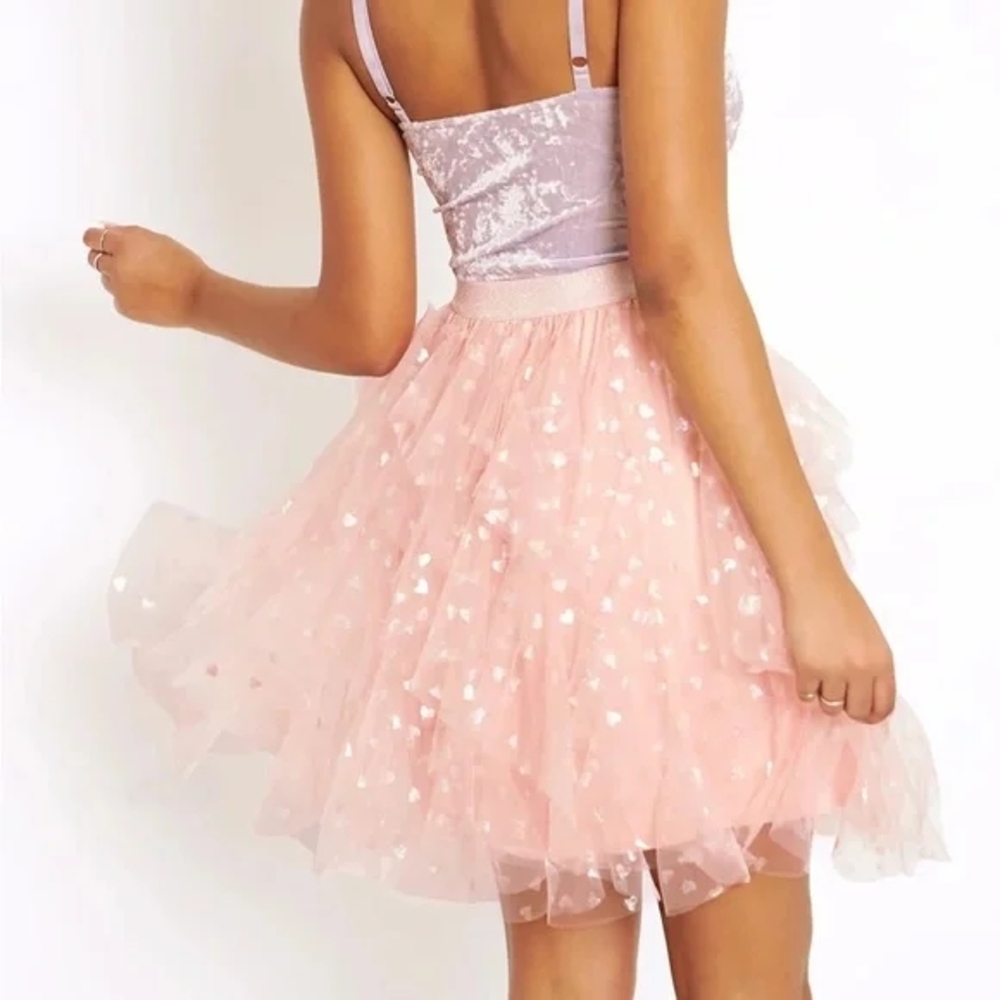 Rainbow Hearts Tutu
